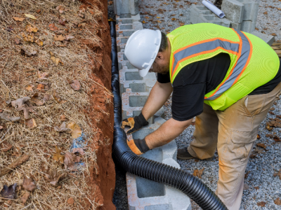Drenagem em contenções: como evitar pressão hidrostática e patologias é abordado por Valderci Malagosini Machado com foco em durabilidade e segurança da estrutura.