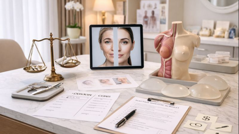 Cirurgia plástica eletiva e a construção de uma decisão consciente 19 Cirurgia plástica eletiva e escolhas conscientes analisadas por Haeckel Cabral Moraes.